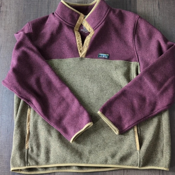 L.L. Bean Sweater Fleece - Picture 1 of 2